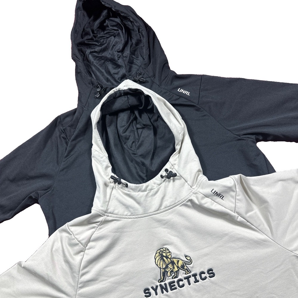 UNRL Crossover Hoodie Men's Size M Pullover Stretch Performance Lot Of 2